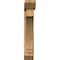 Ekena Millwork Imperial Slat Smooth Bracket w/ Offset Brace, Western Red Cedar, 7 1/2"W x 36"D x 44"H BKT0806X36X44IMP06SWR - alternate 3